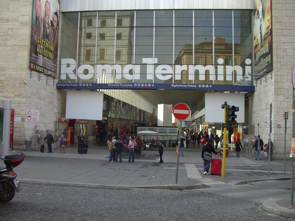 ローマ　テルミニ駅